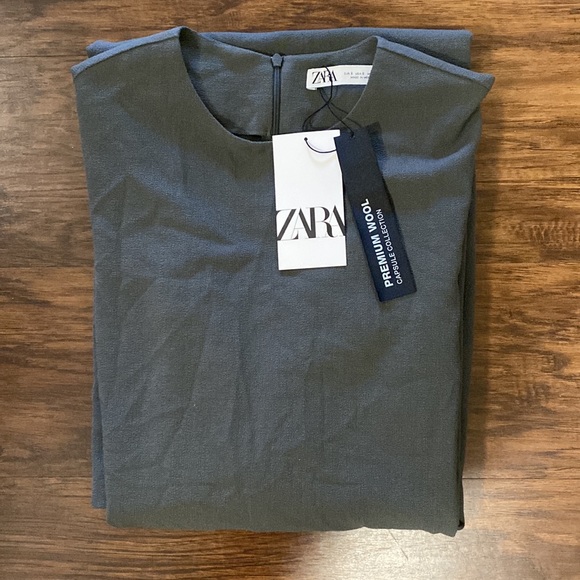 Zara Anthracite Grey Wool Limited Edition Midi - Picture 10 of 10